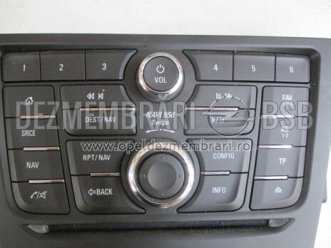 Control radiocasetefon stereo NAVI950 Opel Mokka 95352486