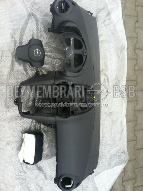 Kit airbag pentru Opel Corsa D negru